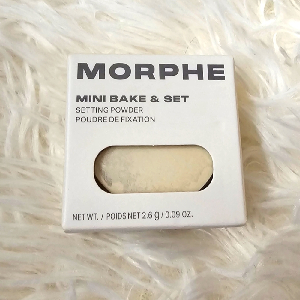 MORPHE Mini Bake & Set Soft Focus Setting Powder Talc-Free Travel Size